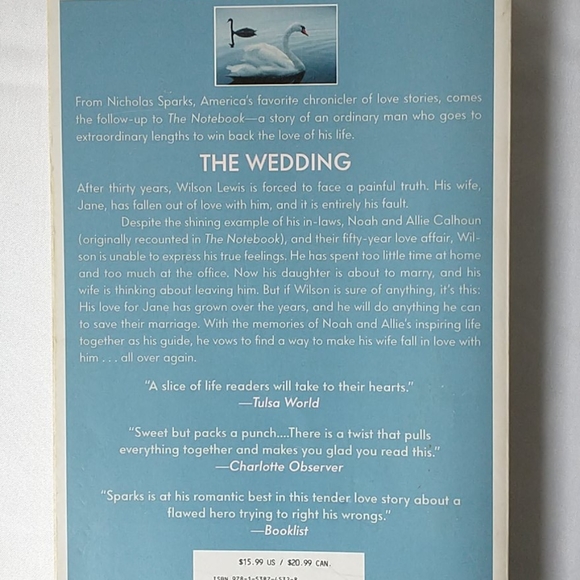 Set of 5 Paperback Novels: Sparks, Michaels, Kramer, Hannon, Quick - Picture 3 of 12